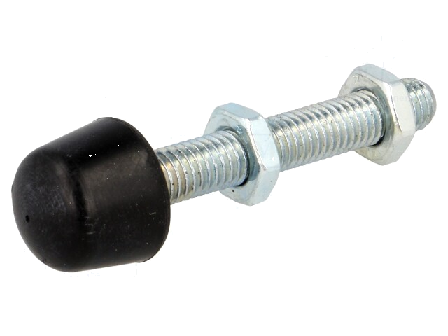 Aandrukschroef; Schroefdr: M8; D.voet: 14mm; Soort bit: afgeronde Aandrukschroef; Schroefdr: M8; D.voet: 14mm; Soort bit: afgeronde